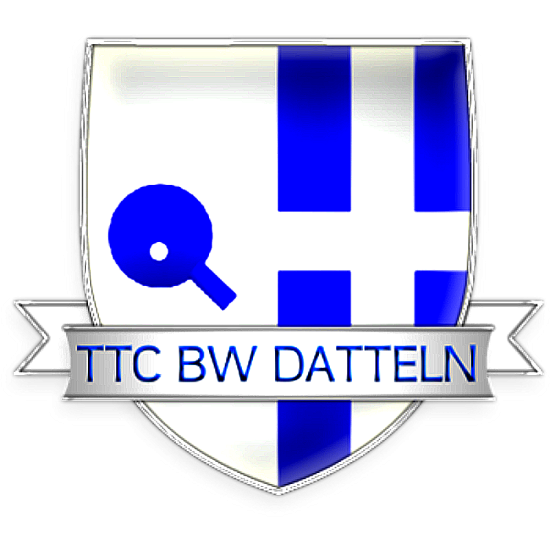 Logo des Tischtennisvereins TTC Blau-Weiß Datteln 1946 e.V.